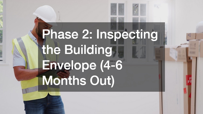 Phase 2: Inspecting the Building Envelope (4-6 Months Out)