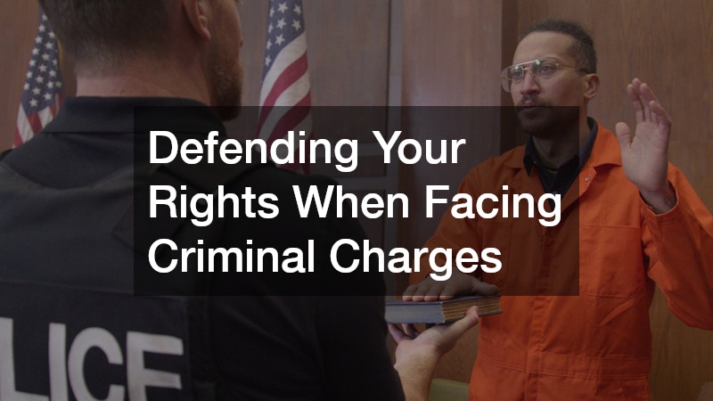 Defending Your Rights When Facing Criminal Charges