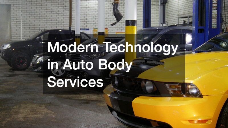 Modern Technology in Auto Body Services