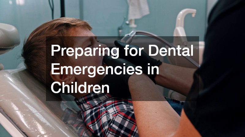 Preparing for Dental Emergencies in Children