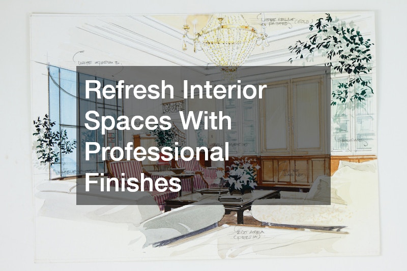 Refresh Interior Spaces With Professional Finishes