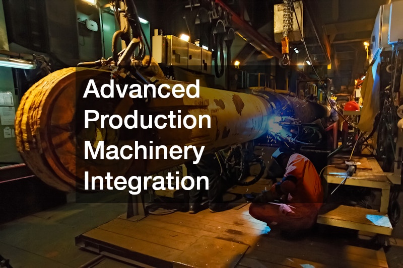 Advanced Production Machinery Integration