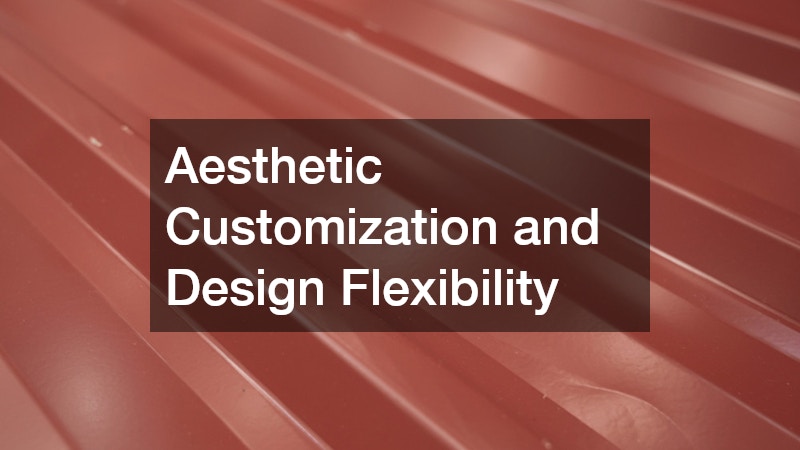 Aesthetic Customization and Design Flexibility