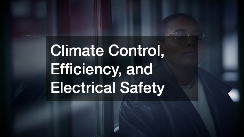 Climate Control, Efficiency, and Electrical Safety