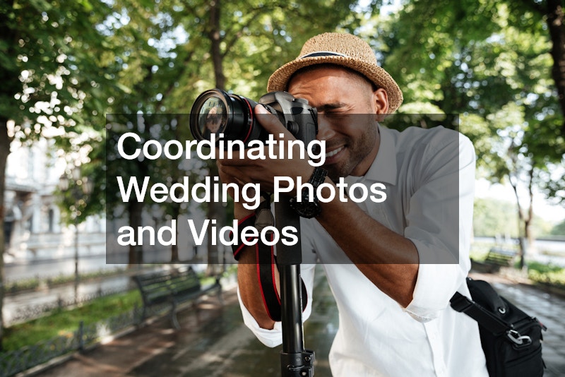 Coordinating Wedding Photos and Videos