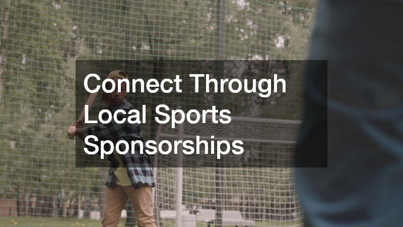 Connect Through Local Sports Sponsorships