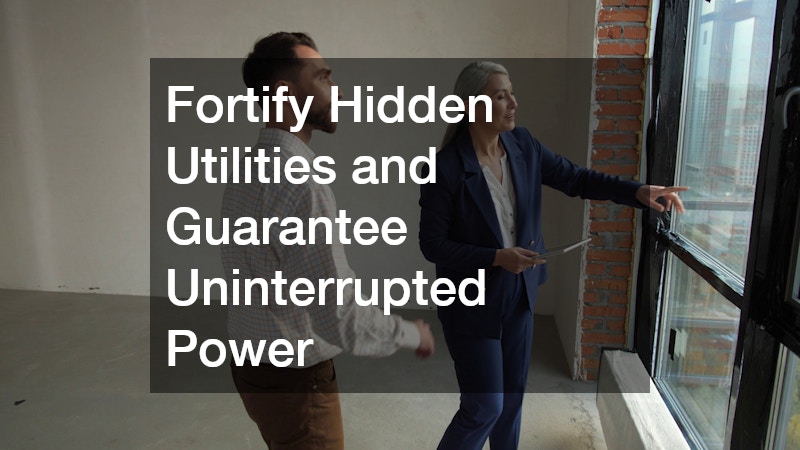Fortify Hidden Utilities and Guarantee Uninterrupted Power