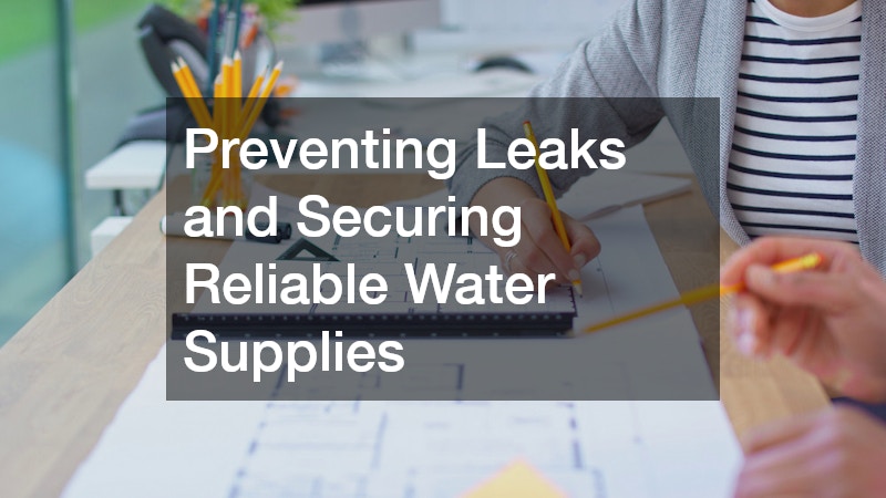 Preventing Leaks and Securing Reliable Water Supplies