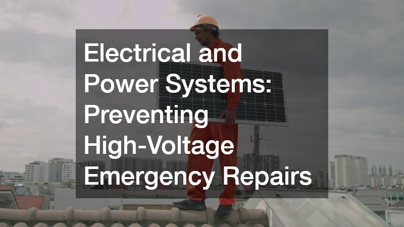 Electrical and Power Systems: Preventing High-Voltage Emergency Repairs