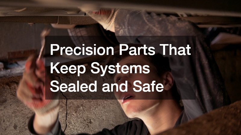 Precision Parts That Keep Systems Sealed and Safe