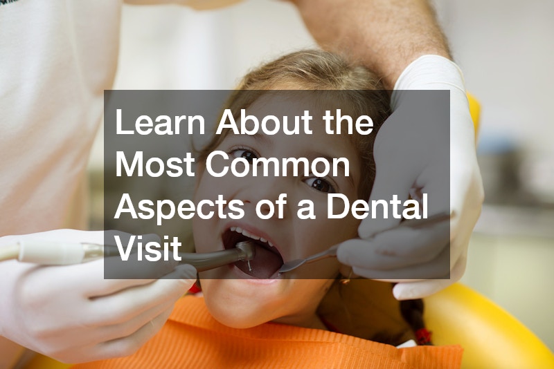 Learn About the Most Common Aspects of a Dental Visit