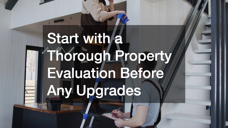 Start with a Thorough Property Evaluation Before Any Upgrades