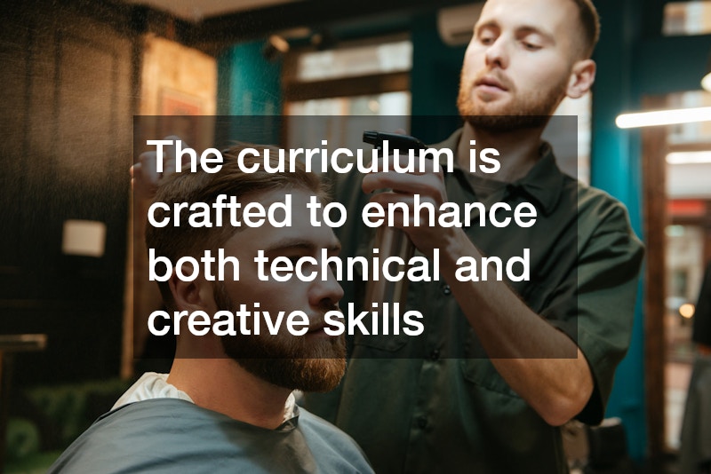 The curriculum is crafted to enhance both technical and creative skills
