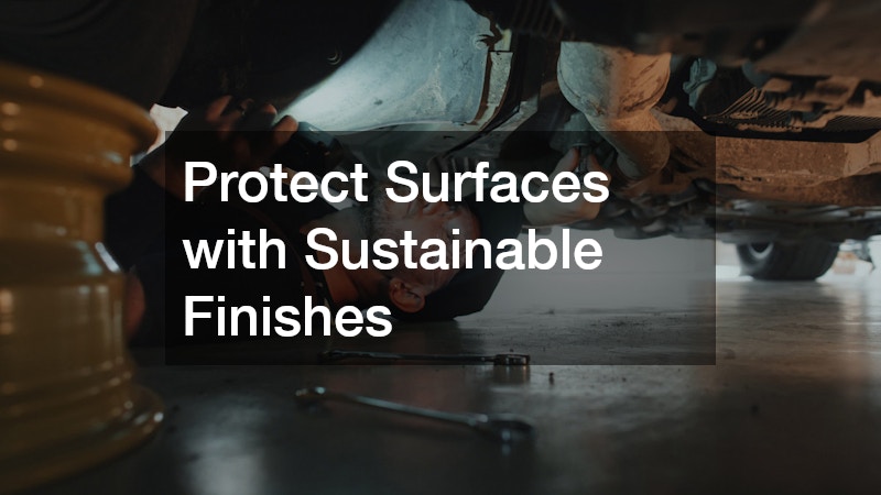 Protect Surfaces with Sustainable Finishes