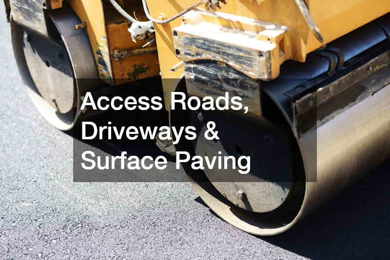 Access Roads, Driveways & Surface Paving