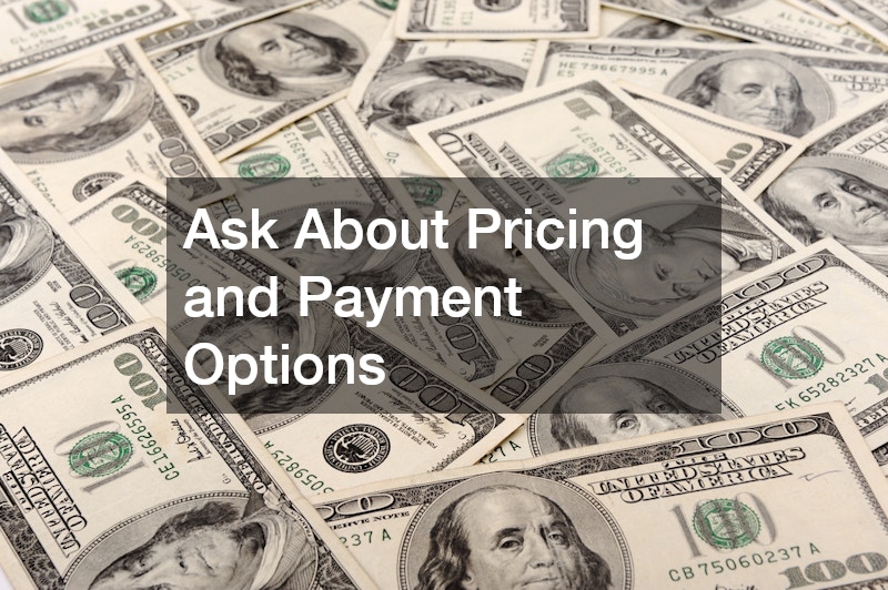 Ask About Pricing and Payment Options