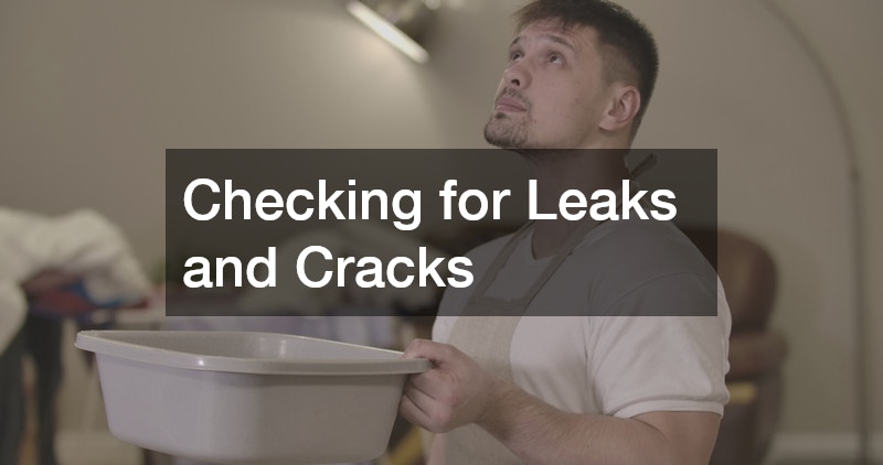 Checking for Leaks and Cracks