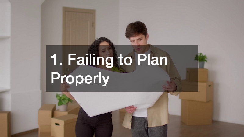 1. Failing to Plan Properly