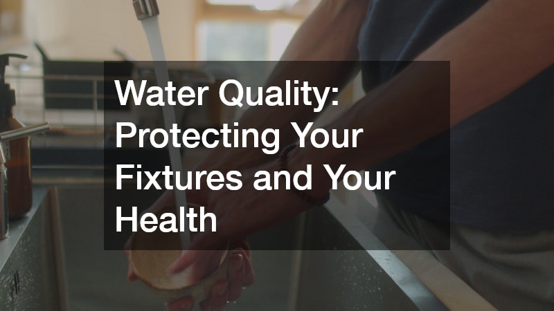 Water Quality: Protecting Your Fixtures and Your Health
