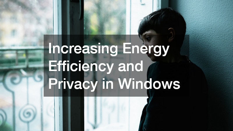 Increasing Energy Efficiency and Privacy in Windows