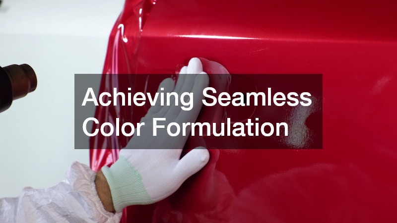 Achieving Seamless Color Formulation