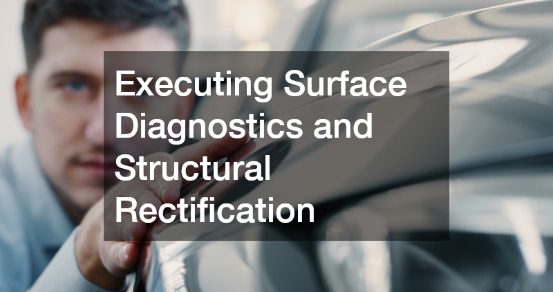 Executing Surface Diagnostics and Structural Rectification