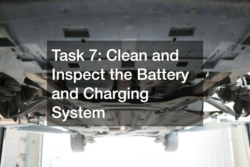 Task 7: Clean and Inspect the Battery and Charging System