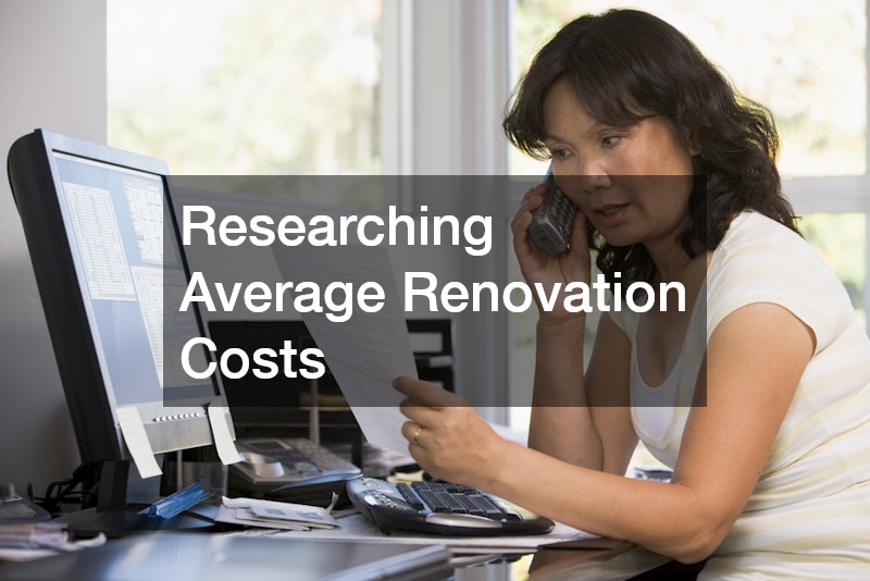 Researching Average Renovation Costs