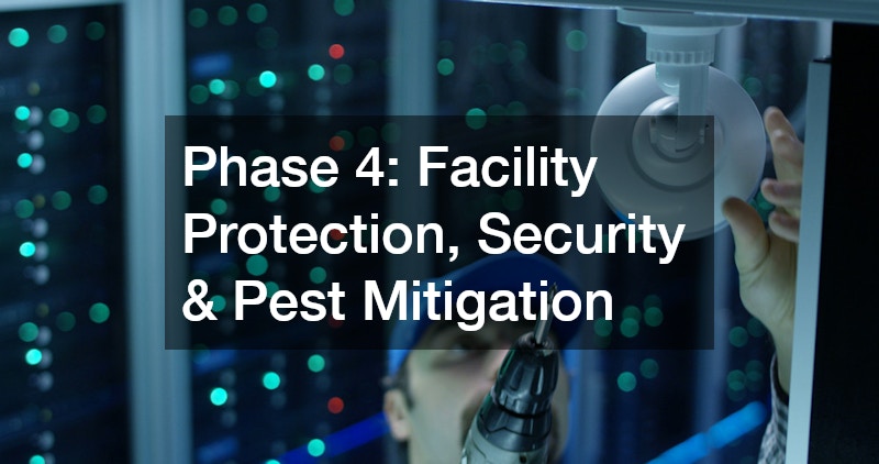Phase 4: Facility Protection, Security & Pest Mitigation
