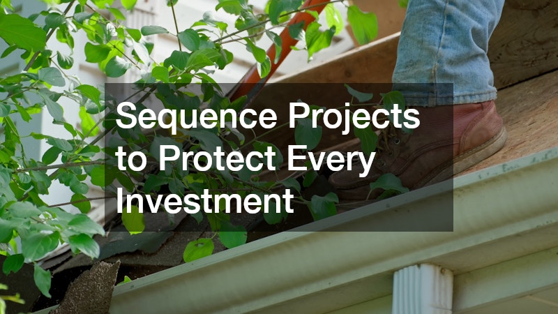 Sequence Projects to Protect Every Investment