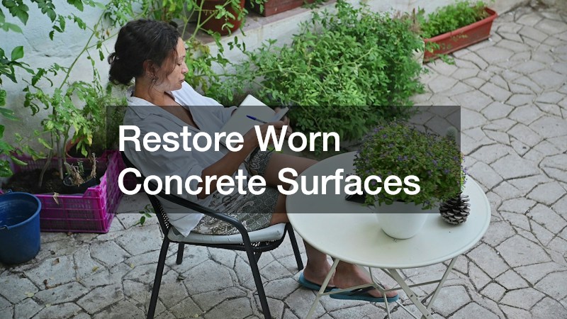 Restore Worn Concrete Surfaces