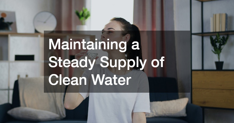 Maintaining a Steady Supply of Clean Water