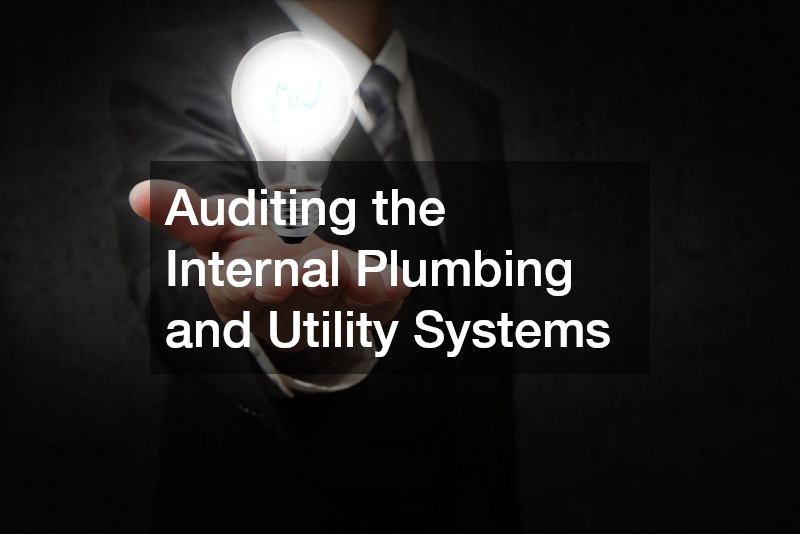Auditing the Internal Plumbing and Utility Systems