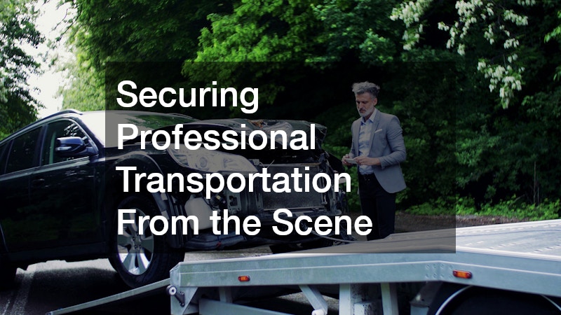 Securing Professional Transportation From the Scene