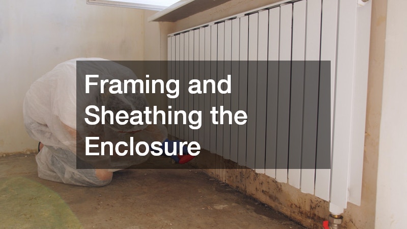 Framing and Sheathing the Enclosure