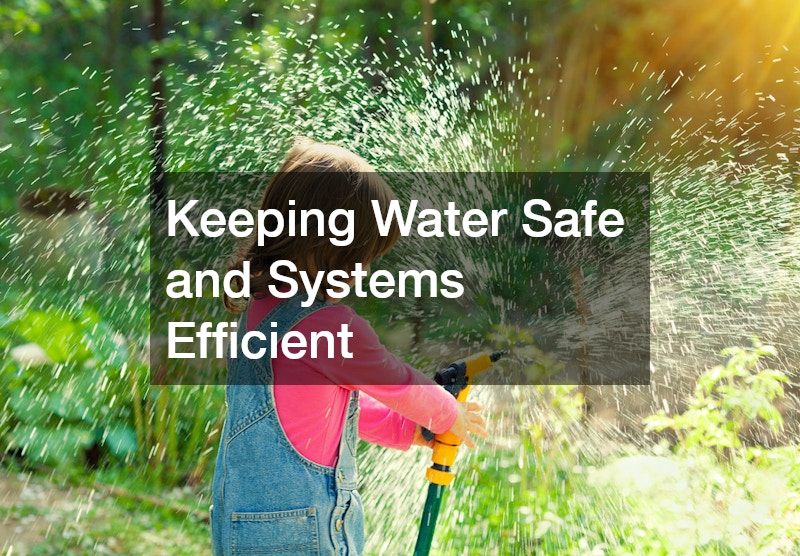 Keeping Water Safe and Systems Efficient