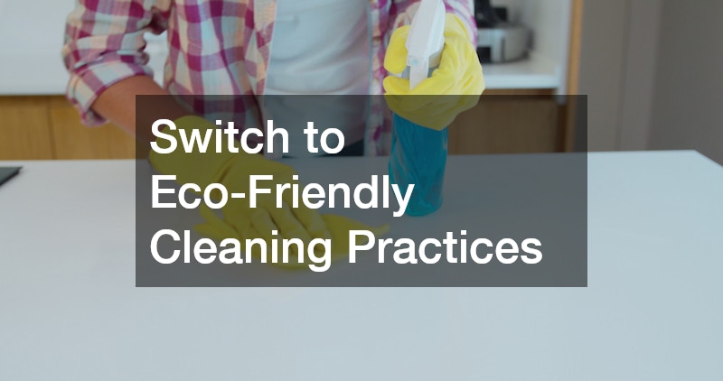 Switch to Eco-Friendly Cleaning Practices