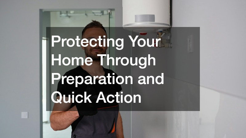 Protecting Your Home Through Preparation and Quick Action