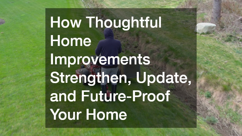 How Thoughtful Home Improvements Strengthen, Update, and Future-Proof Your Home