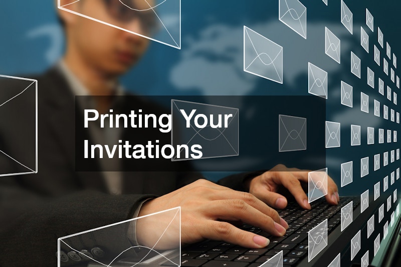 Printing Your Invitations