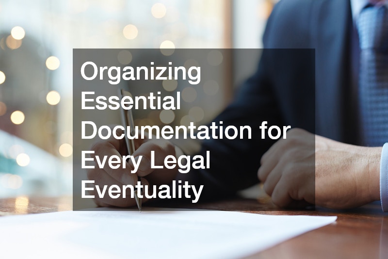 Organizing Essential Documentation for Every Legal Eventuality