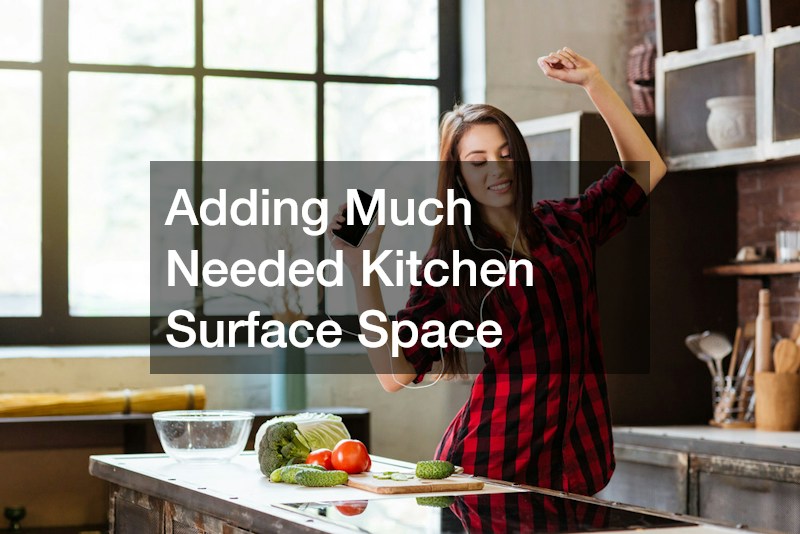 Adding Much Needed Kitchen Surface Space