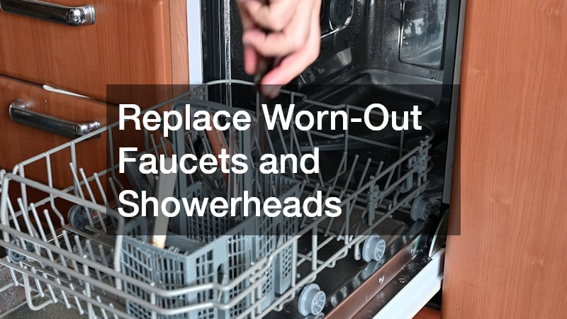 Replace Worn-Out Faucets and Showerheads