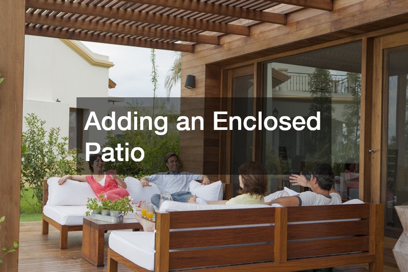 Adding an Enclosed Patio