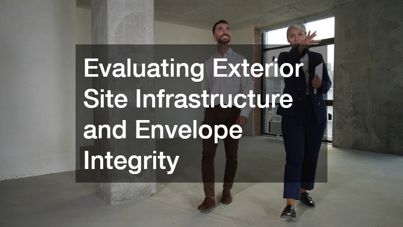 Evaluating Exterior Site Infrastructure and Envelope Integrity