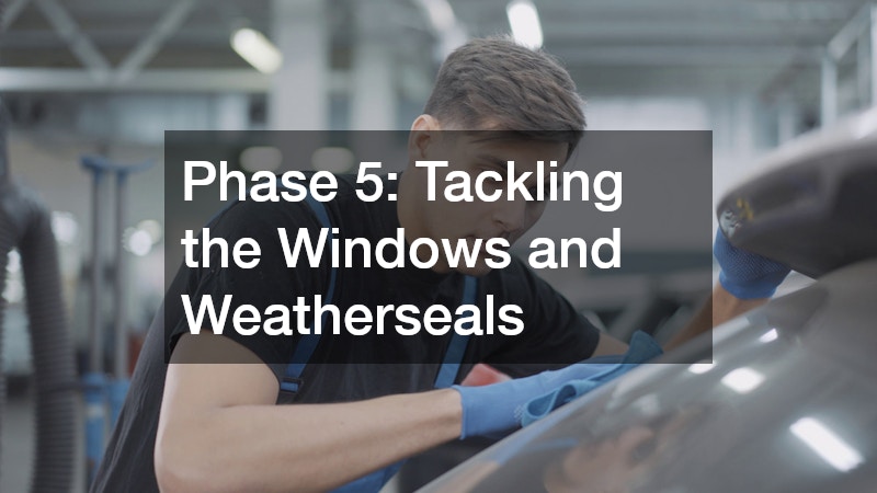 Phase 5: Tackling the Windows and Weatherseals