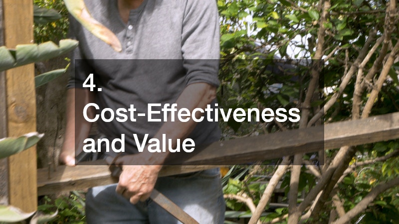 4. Cost-Effectiveness and Value