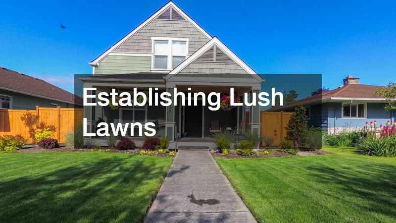 Establishing Lush Lawns