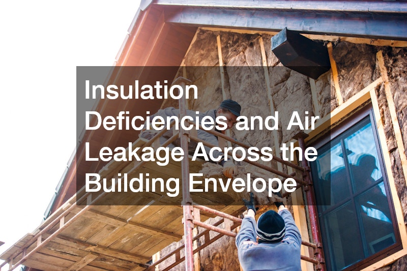 Insulation Deficiencies and Air Leakage Across the Building Envelope