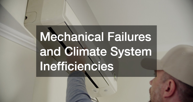 Mechanical Failures and Climate System Inefficiencies